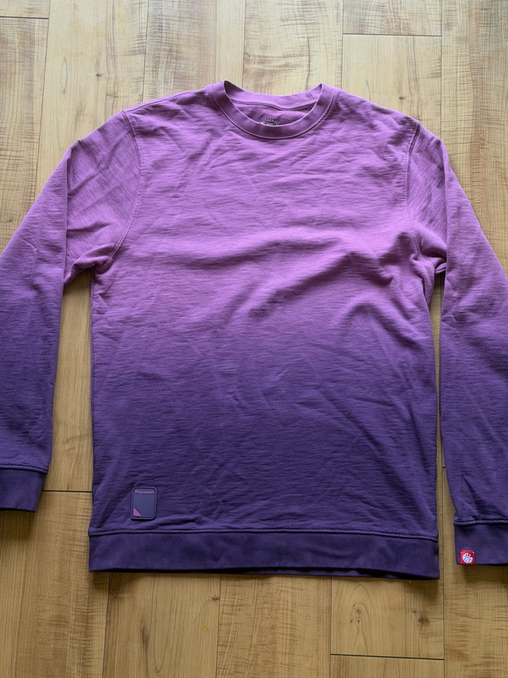 Limited Edition Chick-Fil-A Polynesian Sauce Crewneck Sweater Purple Gradient